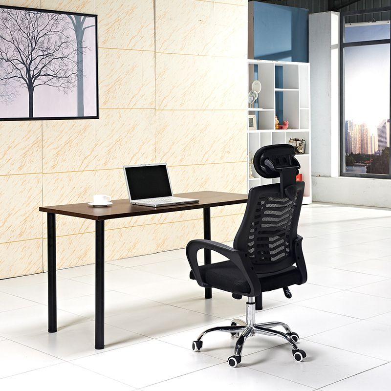 Modern Slide Chair Fixed Arms No Distressing Ergonomic Chair with Breathable Back Clearhalo 'furn' 'furn_office_chair' 'Furniture' 'Office Chairs' 'Office Furniture' 'office_chair' 1200x1200_ebff4844-7298-40cf-a9d1-df9903c9ffa2