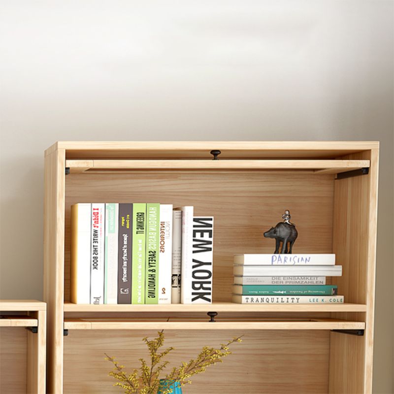 Libreria standard naturale in legno moderno libreria chiusa