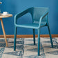 Glam Style 20'' Wide Plastic Side Chair Solid Back Chair with 4 Legs For Home Use Clearhalo ' kitchen&dining_furn' 'Dining Chairs' 'Dining Tables & Seating' 'dining_chair' 'Furniture' 'furniture_dining_chair' 'Kitchen & Dining Furniture' 'kitchen' 1200x1200_ec00dcd8-4359-4de0-a624-ee18d80923d5