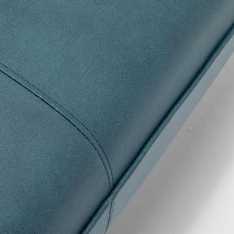 Faux Leather Sofa 55.11" W x 29.92" D x 31.10" H Flared Arm Sofa for Living Room Clearhalo 'furn' 'furn_sofas' 'Furniture' 'furniture_sofas' 'Living Room Furniture' 'Sofa' 'sofas' 1200x1200_ec09c7ef-834d-4eaa-a8cf-9a64b5c09c87