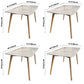 Modern Style Sintered Stone Dining Table Rectangle Table with 4 Wood Legs for Home Clearhalo ' dining_table' 'Dining Tables & Seating' 'Dining Tables' 'furn' 'furn_dining_table' 'Furniture' 'furniture_dining_table' 'Kitchen & Dining Furniture' 'kitchen&dining_furn' 'kitchen' 'kitchen_dining_table' 1200x1200_ec0b1295-113b-4fb7-9c5d-291cbed43b3e