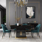 Modern Simple Collapsible Round Glass Desktop Dining Table with Lockers for Dining Room Clearhalo 'Dining Tables & Seating' 'Dining Tables' 'dining_table' 'furn' 'furn_dining_table' 'Furniture' 'Kitchen & Dining Furniture' 1200x1200_ec0c0500-c013-44bf-aee6-621572b00bc6