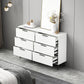 Modern Bar Pulls Accent Chest with 3/6 Drawers and Straight Legs Clearhalo 'Cabinets & Chests' 'cabinets_chests' 'furn' 'furn_cabinets_chests' 'Furniture' 'Living Room Furniture' 1200x1200_ec0c854e-149a-44c0-9b69-919d7ff4946b