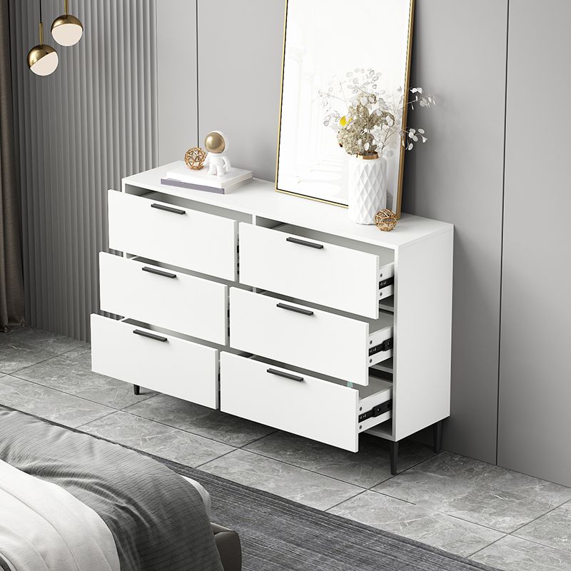 Modern Bar Pulls Accent Chest with 3/6 Drawers and Straight Legs Clearhalo 'Cabinets & Chests' 'cabinets_chests' 'furn' 'furn_cabinets_chests' 'Furniture' 'Living Room Furniture' 1200x1200_ec0c854e-149a-44c0-9b69-919d7ff4946b