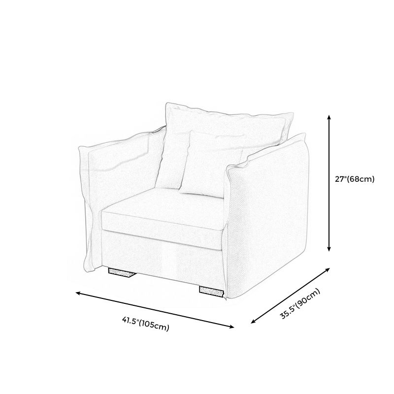 Scandinavian Blue Removable Cushions Sofa Straight Arm Sectionals with Slipcover Clearhalo 'furn' 'furn_sectionals' 'Furniture' 'furniture_sectionals' 'Living Room Furniture' 'Sectionals' 1200x1200_ec0d49aa-7605-46f7-a882-eaced61e33f2