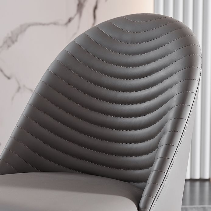 Modern Chairs Dining Armless Chair for Kitchen with Metal Legs Clearhalo 'Dining Chairs' 'Dining Tables & Seating' 'dining_chair' 'furn' 'furn_dining_chair' 'Furniture' 'furniture_dining_chair' 'Kitchen & Dining Furniture' 1200x1200_ec0e9200-38d0-4a71-bd56-c17c1521e49d