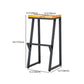 Industrial Style Bar Stool Iron and Solid Wood Square Seat Counter Height Stools Clearhalo 'Bar Furniture' 'Bar Stools' 'bar_stools' 'furn' 'furn_bar_stools' 'furniture_bar_stools' 'Kitchen & Dining Furniture' 'kitchen&dining_furn' 'kitchen' 'kitchen_furn' Furniture' 1200x1200_ec13ad06-e1b2-4412-9445-af328ad01b9e