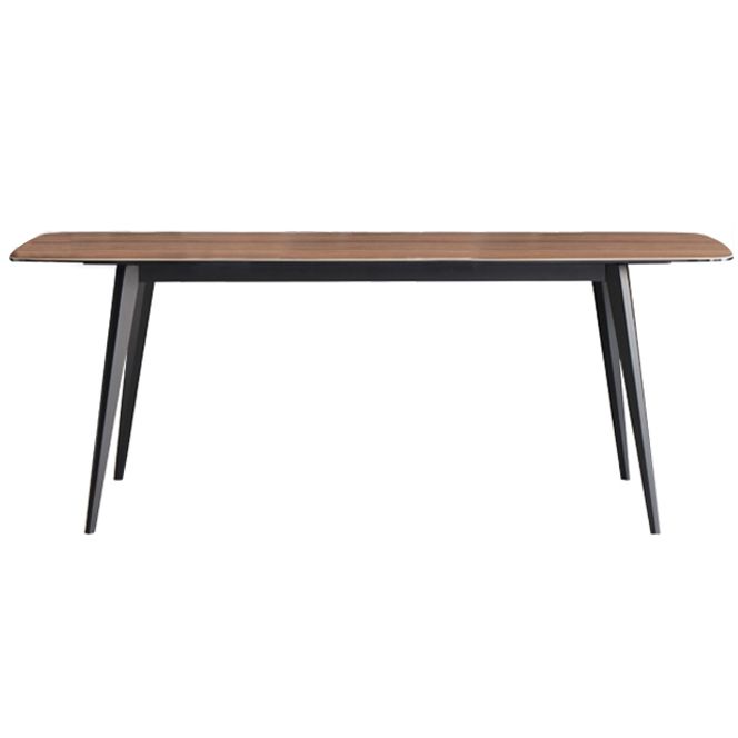 Sintered Stone Industrial Table Restaurant Rectangle Dining Table with 4 Metal Legs Clearhalo ' dining_table' 'Dining Tables & Seating' 'Dining Tables' 'furn' 'furn_dining_table' 'Furniture' 'furniture_dining_table' 'Kitchen & Dining Furniture' 'kitchen&dining_furn' 'kitchen' 'kitchen_dining_table' 1200x1200_ec1428d9-15ab-409e-a1c7-268f08dc006b