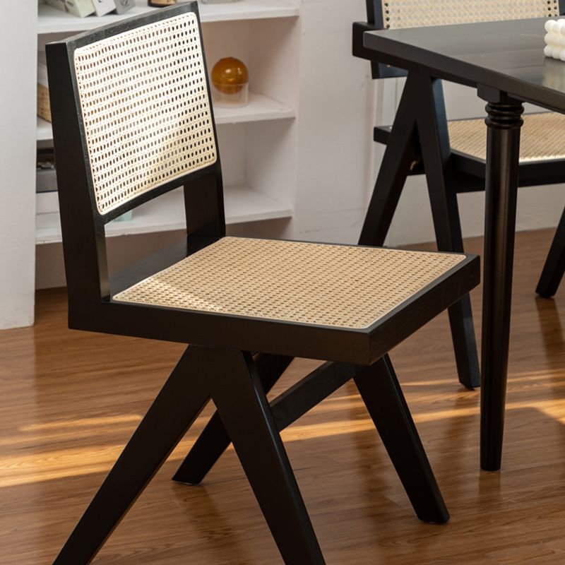 Dining Room Side Chairs Modern Rubber Wood Kitchen Chair for Home Clearhalo 'Dining Chairs' 'Dining Tables & Seating' 'dining_chair' 'furn' 'furn_dining_chair' 'Furniture' 'furniture_dining_chair' 'Kitchen & Dining Furniture' 1200x1200_ec15dc5f-9199-4cd2-a063-b8368937862f