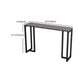 Stone Bar Dining Table Modern Rectangle Bar Table with Double Pedestal Base for Kitchen Clearhalo 'Bar Furniture' 'Bar Tables' 'bar_tables' 'furn' 'furn_bar_tables' 'Furniture' 'furniture_bar_tables' 'Kitchen & Dining Furniture' 1200x1200_ec16a65f-2cca-44a8-a77a-df660ce90d9f