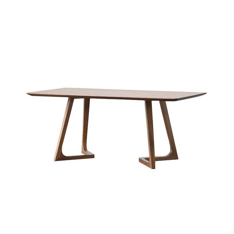 工業用1/5ピースダイニングセット長方形の松の木ダイニングテーブルダイニングルーム用