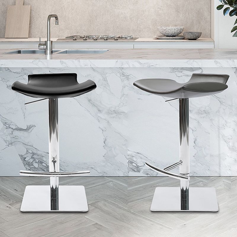 Industriële stijl Bar Stool Leer verstelbare tegenstoel voor Bristol