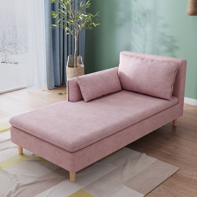 Modern Fabric Chaise Solid Wood Chaise Lounge Couch with One Armed Clearhalo 'Chairs & Seating' 'Chaise Lounge' 'chaise_lounge' 'furn' 'furn_chaise_lounge' 'Furniture' 'Living Room Furniture' 1200x1200_ec1a0e53-56dd-4f8a-a4df-6588c2ef5716