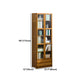 Modern Standard Bookcase Closed Back Bookcase with Drawer Storage Clearhalo 'Bookcases' 'furn' 'furn_bookcases' 'Furniture' 'furniture_bookcases' 'kitchen' 'kitchen_bookcases' 'Living Room Furniture' 'Office Furniture' 1200x1200_ec1bd7df-b71c-4d49-96bf-a674188b6698