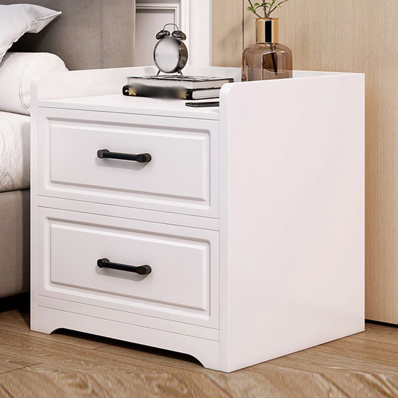 Modern Imitation Wood Nightstand Drawer Storage Accent Table Nightstand Clearhalo 'Bedroom Furniture' 'furn' 'furn_night_stand' 'Furniture' 'night_stand' 'Nightstands' 1200x1200_ec22bce5-838b-4bcc-9055-a51a42f209b4