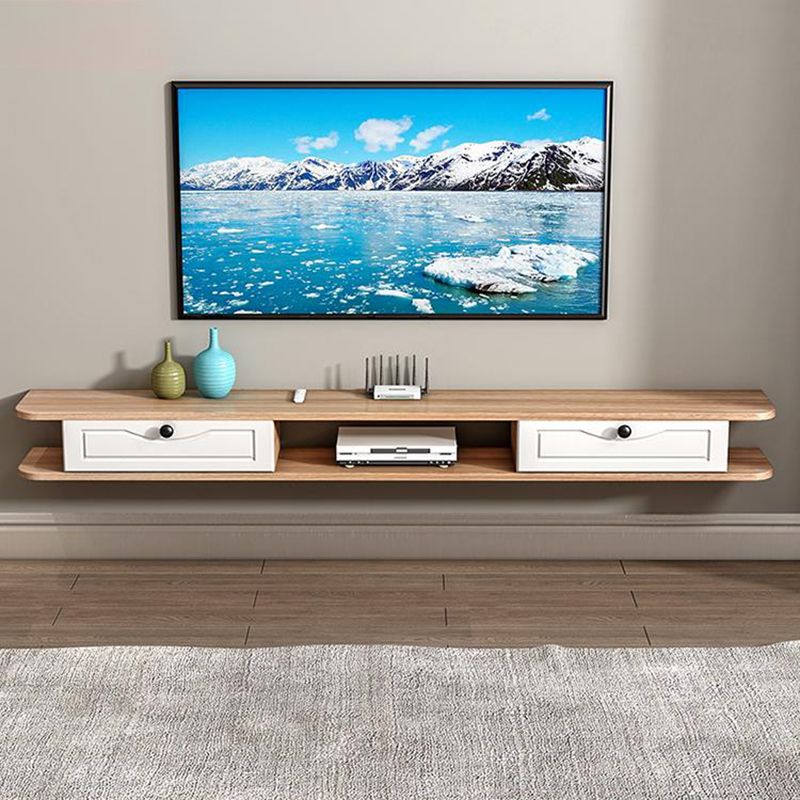 Scandinavian Wall-mounted TV Stand Faux Wood and Solid Wood TV Cabinet Clearhalo 'furn' 'furn_tv_stands_entertainment_centers' 'Furniture' 'Living Room Furniture' 'TV Stands & Entertainment Centers' 'TV Stands & Media Storage Furniture' 'tv_stands_entertainment_centers' 1200x1200_ec23764c-8a03-434e-b40b-244735fe82b8