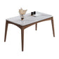 Rectangle 4 Legs Table Mid-Century Modern White Top Fixed Table Clearhalo ' dining_table' 'Dining Tables & Seating' 'Dining Tables' 'furn' 'furn_dining_table' 'Furniture' 'furniture_dining_table' 'Kitchen & Dining Furniture' 'kitchen&dining_furn' 'kitchen' 'kitchen_dining_table' 1200x1200_ec2a5a73-5911-4ce5-b10f-a169f861750a