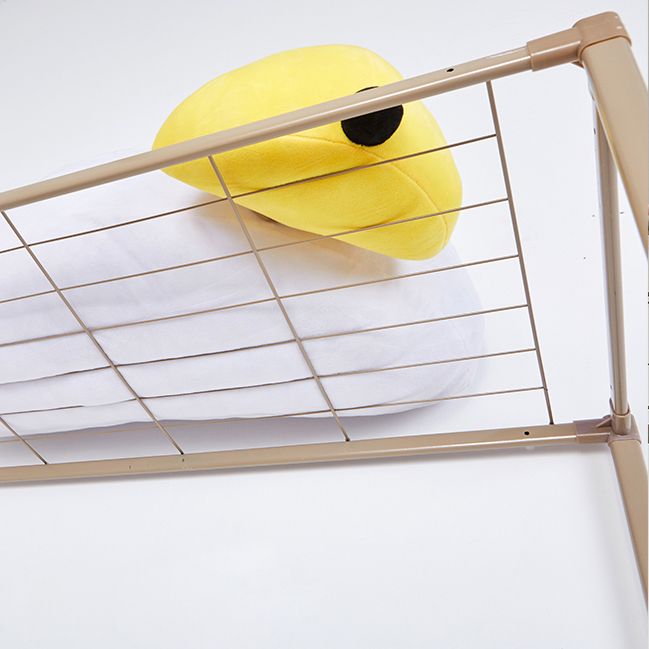 Contemporary Style Steel Wardrobe Cloth Rod Included Wardrobe Closet with Legs Clearhalo 'Armoires & Wardrobes' 'armoires_wardrobes' 'Bedroom Furniture' 'furn' 'furn_armoires_wardrobes' 'Furniture' 1200x1200_ec2da948-2848-4f32-b25d-89d9574c105b