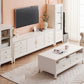 Glam TV Stand Console Solid Wood TV Media Stand with 6 Drawers Clearhalo 'furn' 'furn_tv_stands_entertainment_centers' 'Furniture' 'Living Room Furniture' 'TV Stands & Entertainment Centers' 'TV Stands & Media Storage Furniture' 'tv_stands_entertainment_centers' 1200x1200_ec31e929-dd9b-4e07-9c20-19aace1bb92c