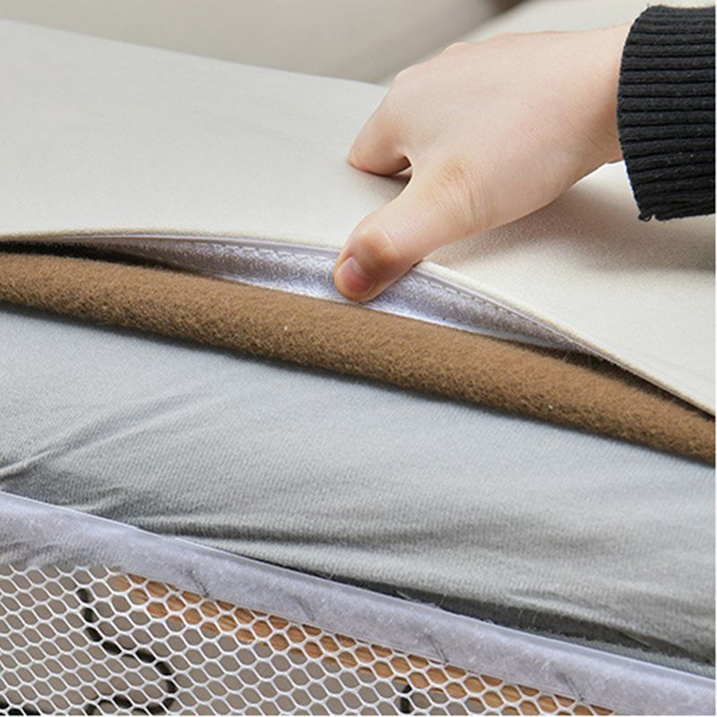 Nordic Pillows Living Room Faux Leather Stationary Square Arm Sofa Chaise Clearhalo 'furn' 'furn_sectionals' 'Furniture' 'Living Room Furniture' 'Sectionals' 1200x1200_ec343600-5863-4e2c-ac71-a3aeb4e3772a