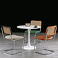 Industrial Upholstered Dining Side Chair Open Back Side Dining Chairs