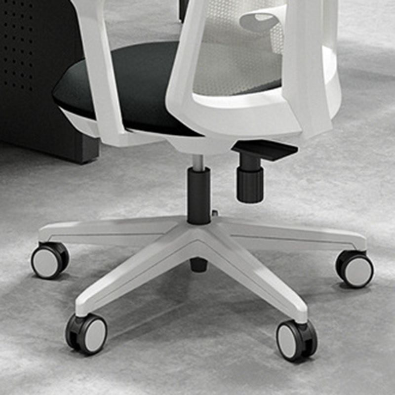 Modern Desk Chair Mesh Computer Chair Mid-Back Chair with Fixed Arm Clearhalo 'furn' 'furn_office_chair' 'Furniture' 'Office Chairs' 'Office Furniture' 'office_chair' 1200x1200_ec382264-da73-48a2-9938-d25412ce08c6