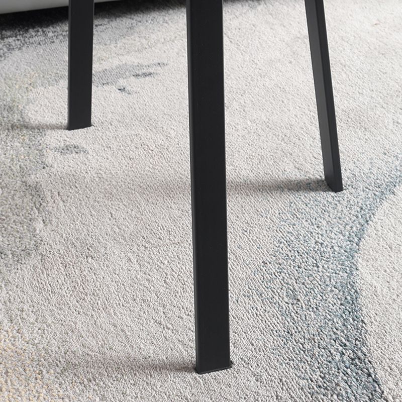 Tavolo da tavolo da cortile a 4 gambe tavolo vassoio laterale per soggiorno