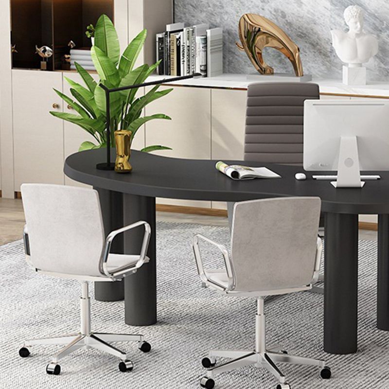 29.25-inch Height Office Desk Industrial Solid Wood Writing Desk Clearhalo 'furn' 'furn_office_desk' 'Furniture' 'Office Desks' 'Office Furniture' 'office_desk' 1200x1200_ec39430b-86d5-4b55-b607-67f4eecf94af