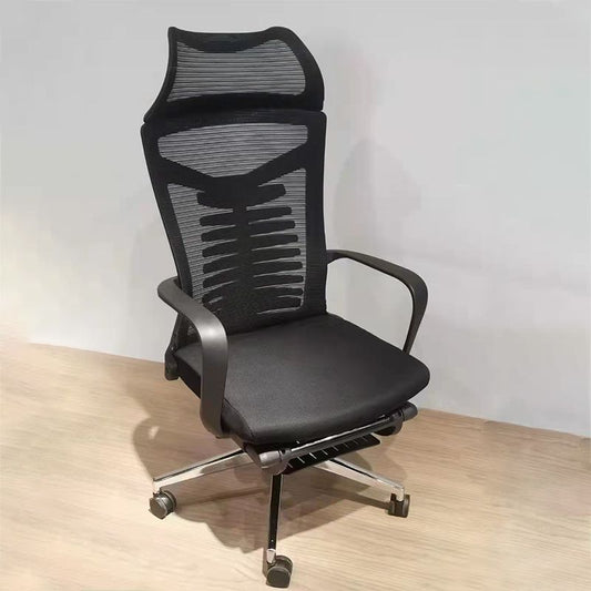 Modern Swivel Chair Adjustable Seat Height Chair with Breathable Back Clearhalo 'furn' 'furn_office_chair' 'Furniture' 'Office Chairs' 'Office Furniture' 'office_chair' 1200x1200_ec39609f-9f9b-4a09-a540-f2d625c22337