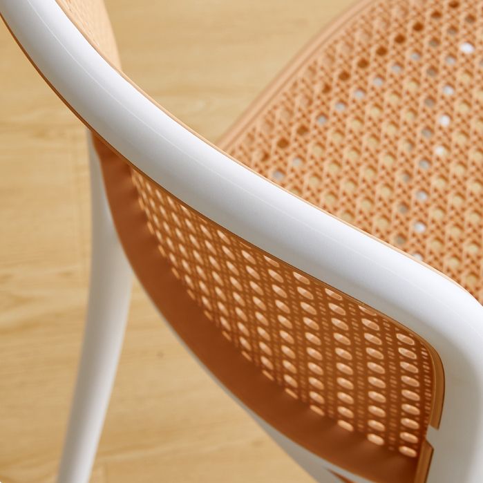 Contemporary Square Bar and Counter Stool Rattan Stool with 4 Legs Clearhalo 'Bar Furniture' 'Bar Stools' 'bar_stools' 'Furniture' 'furniture_bar_stools' 'Kitchen & Dining Furniture' 1200x1200_ec397bf6-d32a-4238-86e0-98daa1e4353b