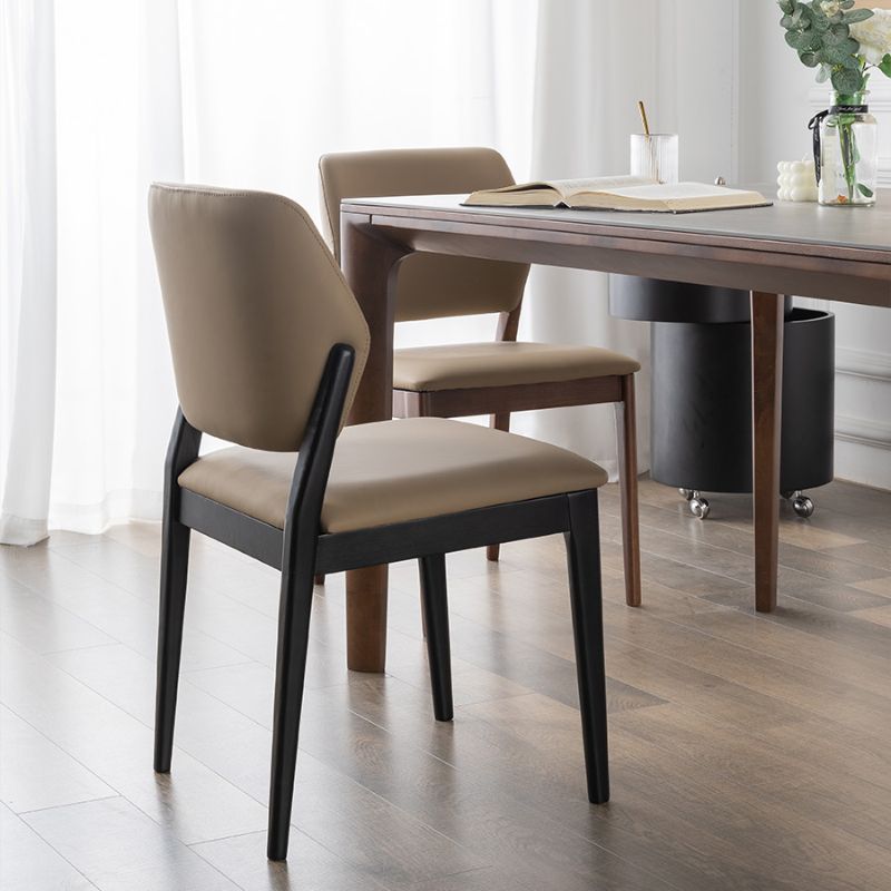 Sedia a braccio imbottita industriale Casa in legno massiccio