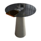 Contemporary Side End Table Metal Pedestal Base Side Table for Home Clearhalo 'Coffee & Accent Tables' 'End & Side Tables' 'end_side_table' 'end_side_tables' 'furn' 'furn_end_side_tables' 'Furniture' 'furniture_end_side_table' 'Living Room Furniture' 1200x1200_ec3cf3c5-7bac-4642-a3cc-cd8bb1c1c113