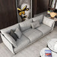 Living Room Square Arm Standard Sofa Light Gray Stain-Resistant Couch Clearhalo 'furn' 'furn_sofas' 'Furniture' 'furniture_sofas' 'Living Room Furniture' 'Sofa' 'sofas' 1200x1200_ec43faf7-02c5-41ed-9ea1-18a09cb22214