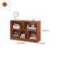 White and Brown Standard Bookshelf Scandinavian Manufactured Wood Bookshelf Clearhalo 'Bookcases' 'Furniture' 'furniture_bookcases' 'Office Furniture' 1200x1200_ec45d192-a831-479d-bb89-d782fbeb6f95