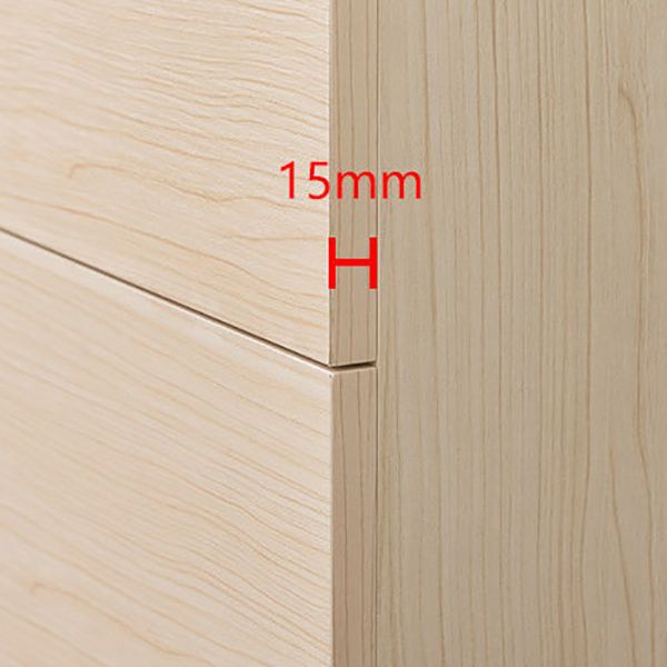 Panneau latéral de style moderne avec tiroirs et armoires