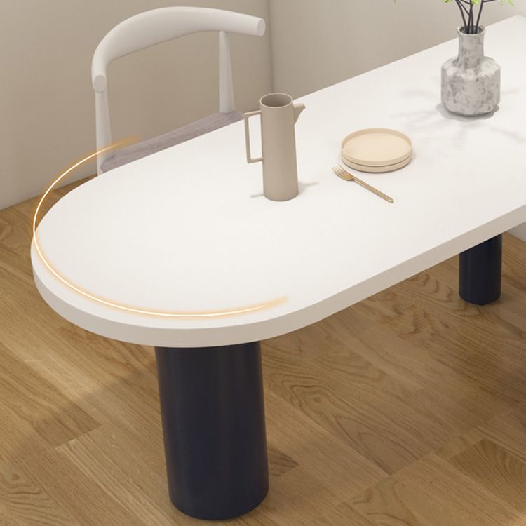 Modern Style Freeform Table Dining Room Table for Kitchen Use Clearhalo 'Dining Tables & Seating' 'Dining Tables' 'dining_table' 'furn' 'furn_dining_table' 'Furniture' 'Kitchen & Dining Furniture' 1200x1200_ec468eb9-360d-4819-b9a0-2816d5adc5cb