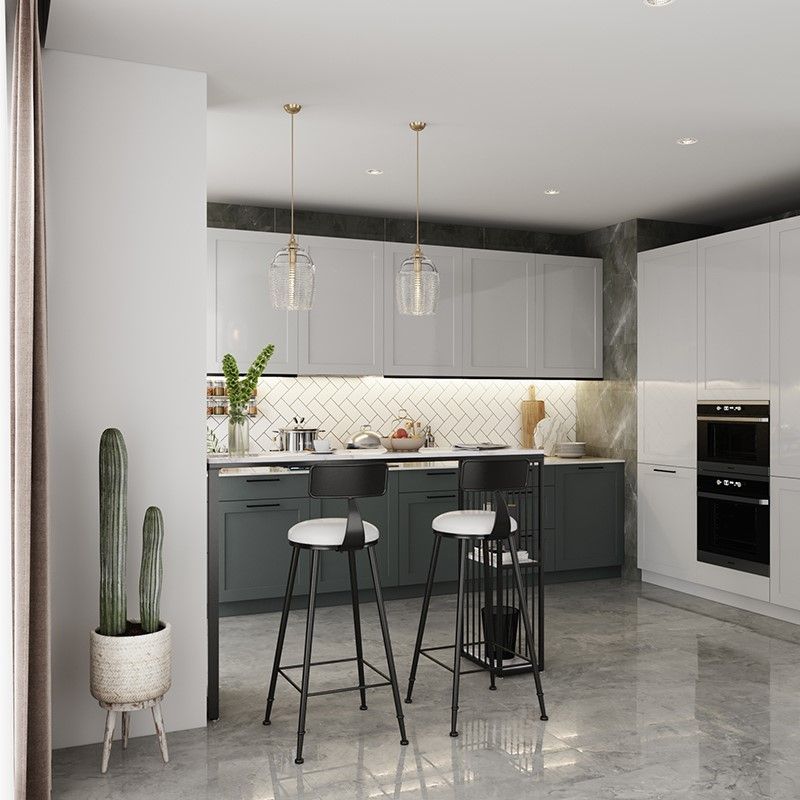 Modern Simple Counter Table 42-inch Height Artificial Marble Top Bar Table Clearhalo 'Bar Furniture' 'Bar Tables' 'bar_tables' 'furn' 'furn_bar_tables' 'Furniture' 'Kitchen & Dining Furniture' 1200x1200_ec488145-2f96-4925-b6ef-d20c54da07ea