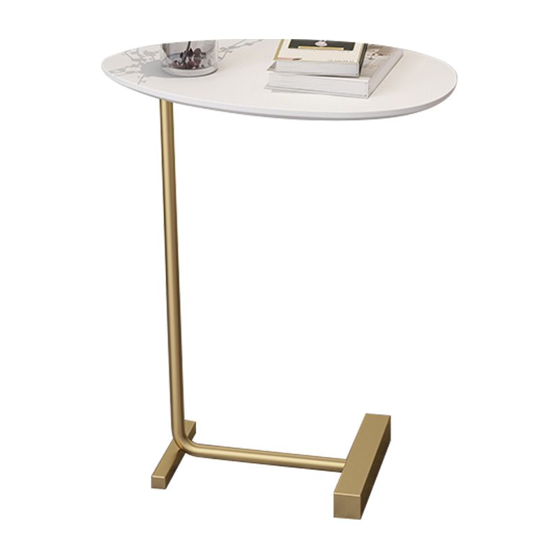 23.6inch Tall Modern C Corner Table Solid Wood Side End Table Clearhalo 'Coffee & Accent Tables' 'End & Side Tables' 'end_side_tables' 'furn' 'furn_end_side_tables' 'Furniture' 'Living Room Furniture' 1200x1200_ec4a6e8e-380d-4796-abfb-358b2def56a0