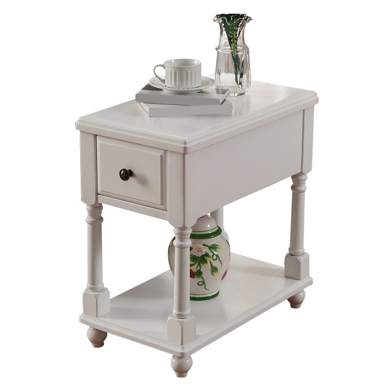 Mesa auxiliar de 4 patas de 22.8 "de altura