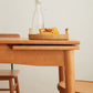Retractable Solid Wood Table Modern Dining Table with 4 Legs for Restaurant Clearhalo ' dining_table' 'Dining Tables & Seating' 'Dining Tables' 'furn' 'furn_dining_table' 'Furniture' 'furniture_dining_table' 'Kitchen & Dining Furniture' 'kitchen&dining_furn' 'kitchen' 'kitchen_dining_table' 1200x1200_ec536b1e-b0e2-4b0e-9638-1ce878f25ec2