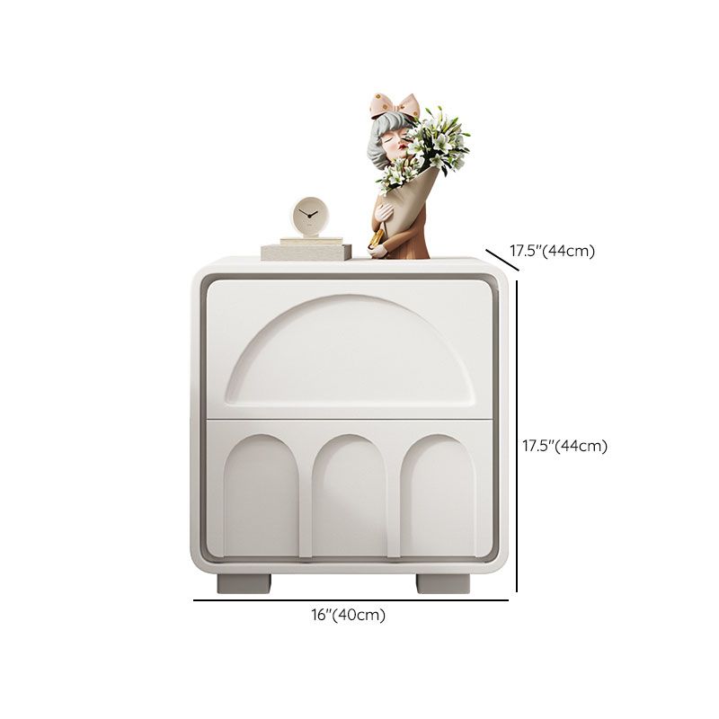 Wooden Bedside Cabinet Modern Style Minimalist Bed Nightstand with Legs Clearhalo 'Bedroom Furniture' 'furn' 'furn_night_stand' 'Furniture' 'night_stand' 'Nightstands' 1200x1200_ec537d25-1d40-4a36-9f95-8c3772264f5b