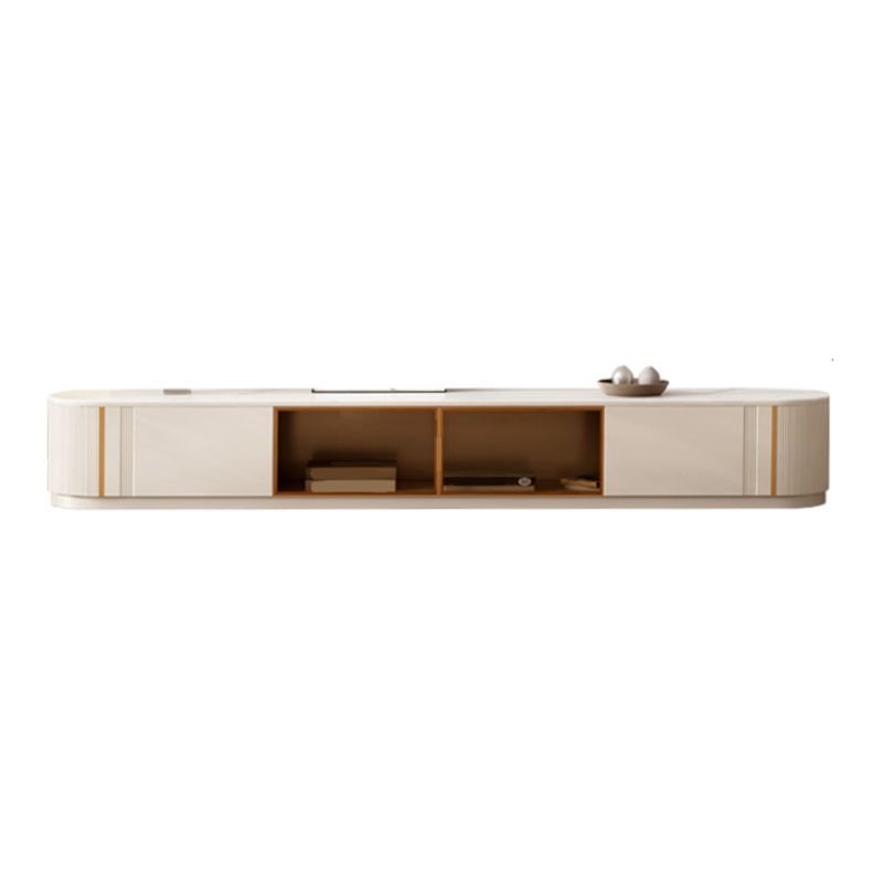 Stone Media Console TV Stand Modern Media Console for Living Room Clearhalo 'furn' 'furn_tv_stands_entertainment_centers' 'Furniture' 'Living Room Furniture' 'TV Stands & Entertainment Centers' 'TV Stands & Media Storage Furniture' 'tv_stands_entertainment_centers' 1200x1200_ec564422-796e-4a78-ad16-61a82b35e86c