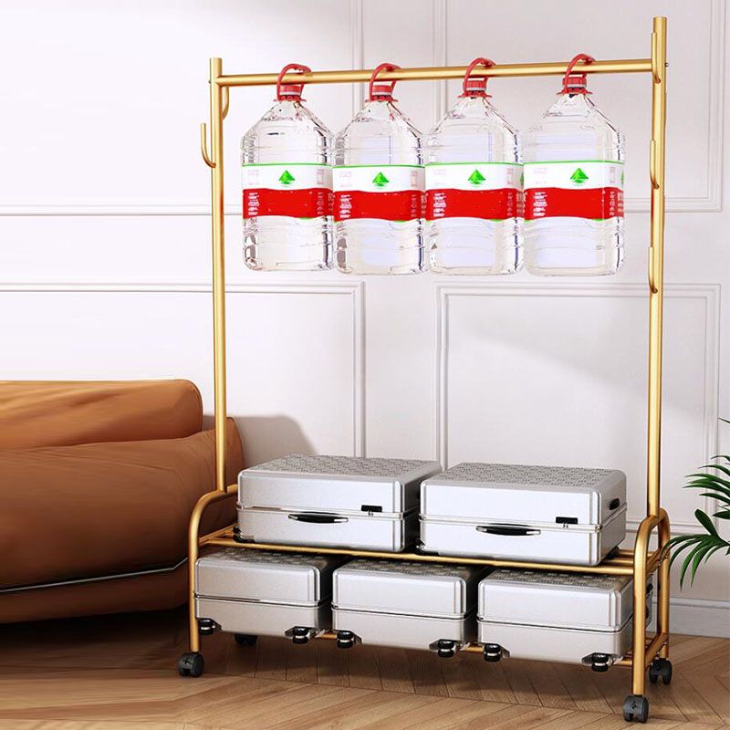 Modern Coat Rack Hanging Rail Storage Shelving and Hooks Coat Hanger Clearhalo 'Entry & Mudroom Furniture' 'furn' 'furn_hall_tree_coat_racks' 'Furniture' 'Hall Trees & Coat Racks' 'hall_tree_coat_racks' 1200x1200_ec58e36d-5a07-4141-9f82-bfffdc154bfc