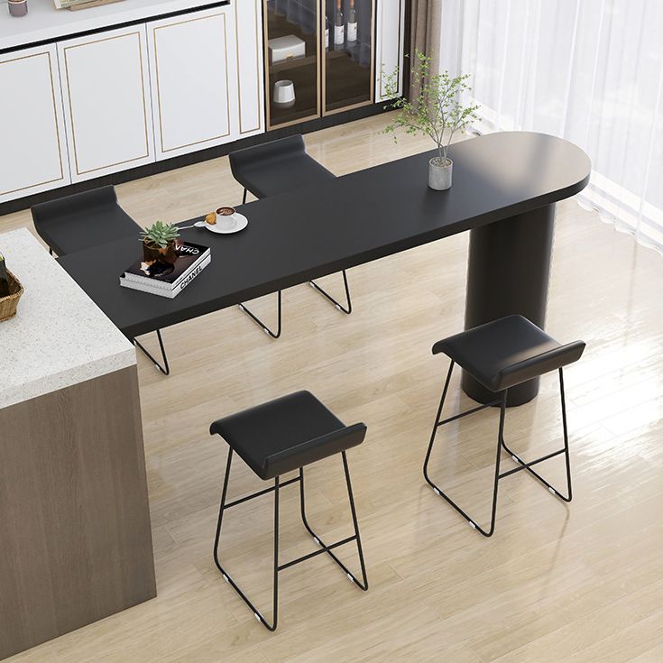 Contemporary Dining Table Pine Solid Wood Table with Double Pedestal for Dining Room Clearhalo ' dining_table' 'Dining Tables & Seating' 'Dining Tables' 'furn' 'furn_dining_table' 'Furniture' 'furniture_dining_table' 'Kitchen & Dining Furniture' 'kitchen&dining_furn' 'kitchen' 'kitchen_dining_table' 1200x1200_ec5a6c79-e506-417c-b8c8-a3c52bd8f346