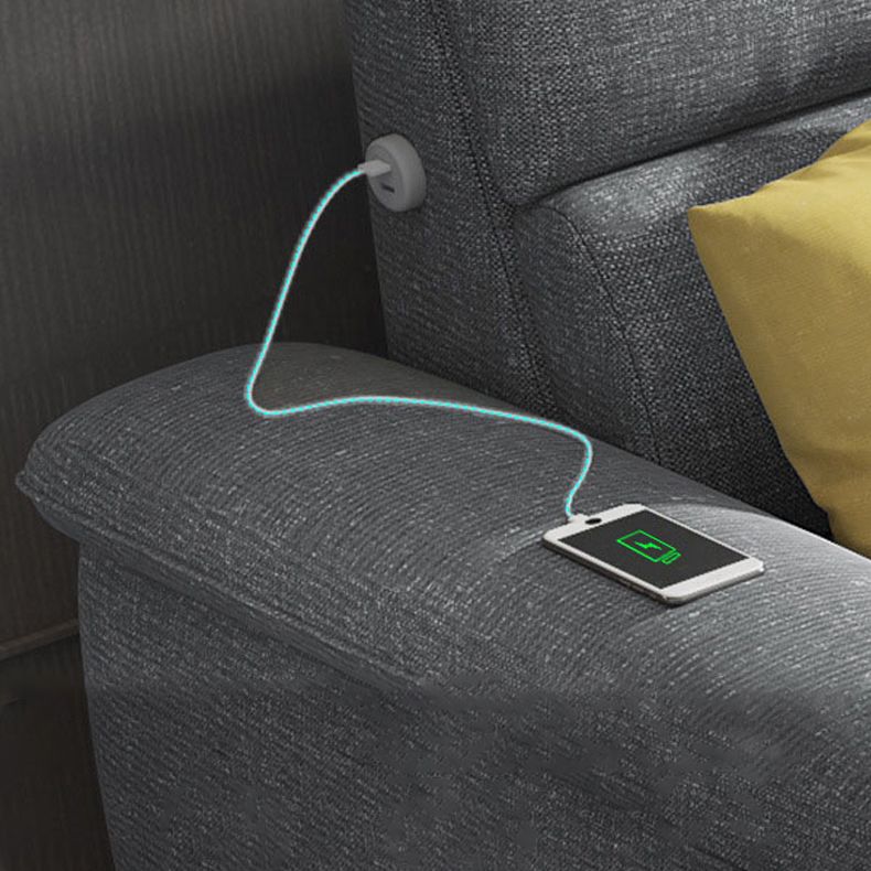 Contemporary 3 Pieces Sectional Sofa 72.83" Wide 35.43" High Clearhalo 'furn' 'furn_sectionals' 'Furniture' 'furniture_sectionals' 'kitchen' 'kitchen_sectionals' 'Living Room Furniture' 'Sectionals' 1200x1200_ec5c2e60-5a03-405b-a487-655a11c2f3a7