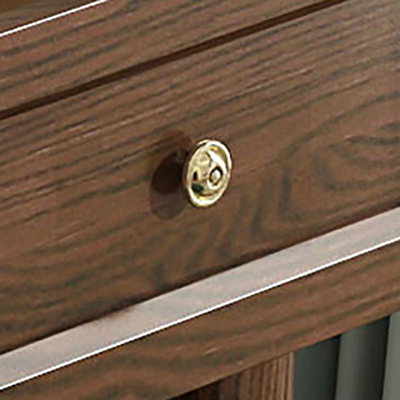 18.50" Wide Solid Wood Vanity Set with Mirror and Drawer Traditional Make-up Vanity