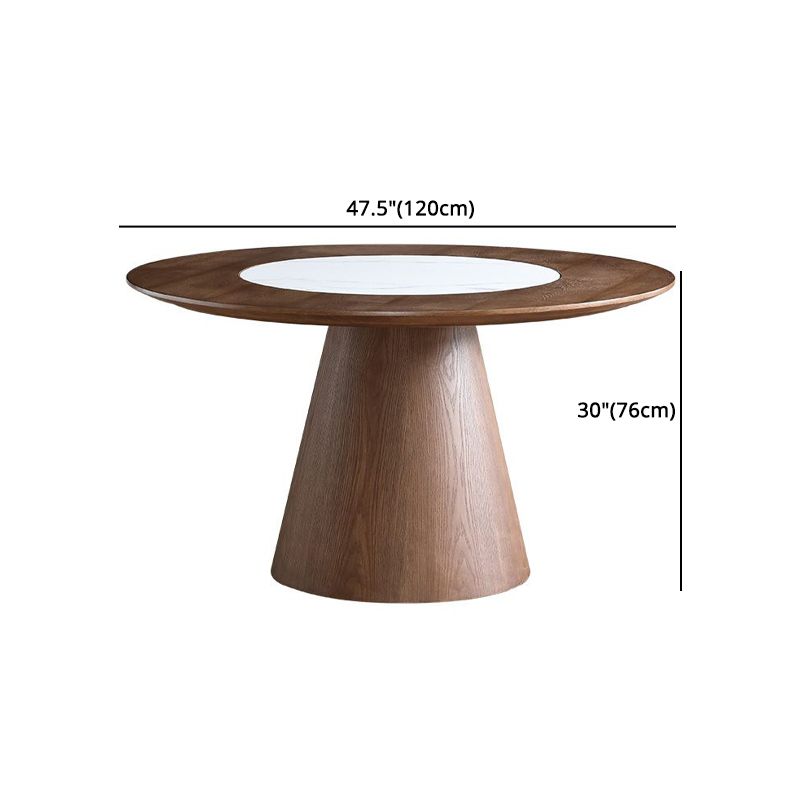 Modern 1/4/5/7 Pieces Dining Sintered Stone Dining Table Set with Wood Base for Home Clearhalo 'Dining Room Sets' 'Dining Tables & Seating' 'dining_room_set' 'furn' 'furn_dining_room_set' 'Furniture' 'furniture_dining_room_set' 'Kitchen & Dining Furniture' 'kitchen&dining_furn' 'kitchen' 1200x1200_ec6711ee-a41c-40a4-90c1-3c56d3b75e75