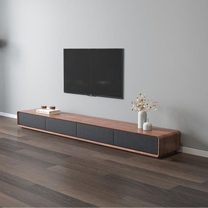 Contemporary 15.75-inch D TV Console Wooden TV Stand for TVs with Drawers Clearhalo 'furn' 'furn_tv_stands_entertainment_centers' 'Furniture' 'Living Room Furniture' 'TV Stands & Entertainment Centers' 'TV Stands & Media Storage Furniture' 'tv_stands_entertainment_centers' 1200x1200_ec673529-3da8-4c2a-be83-8c209397d653