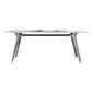 Luxury Sintered Stone Top Table Rectangle Table with 4 Legs for Restaurant Clearhalo ' dining_table' 'Dining Tables & Seating' 'Dining Tables' 'Furniture' 'furniture_dining_table' 'Kitchen & Dining Furniture' 'kitchen&dining_furn' 'kitchen' 'kitchen_dining_table' 1200x1200_ec695912-d21c-4493-b3ff-0eb7c39c18eb