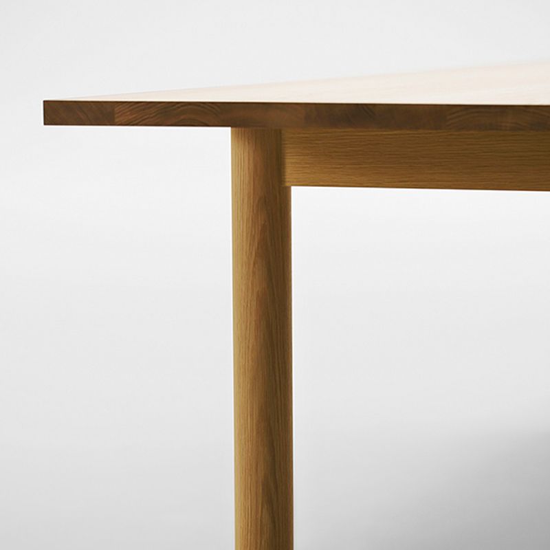 Medieval Modern Solid Wood Table Rectangular Wood Table with 4 Legs Clearhalo 'Dining Tables & Seating' 'Dining Tables' 'dining_table' 'furn' 'furn_dining_table' 'Furniture' 'Kitchen & Dining Furniture' 1200x1200_ec69cfd2-9a55-47ca-b8ef-d0f41da53b9e